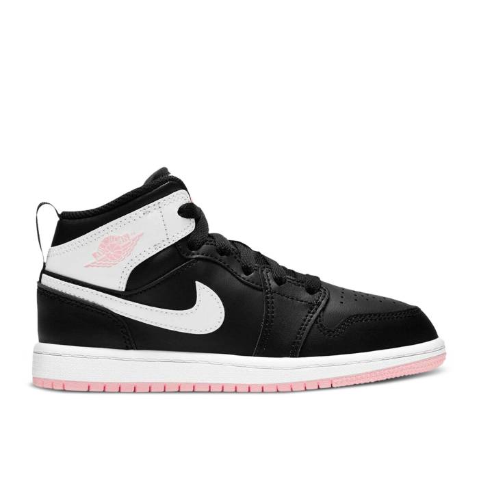 iCL@GAW[_ Air Jordan y Jordan 1 Mid Ps 'Black Arctic Punch' Youth z WjA LbY