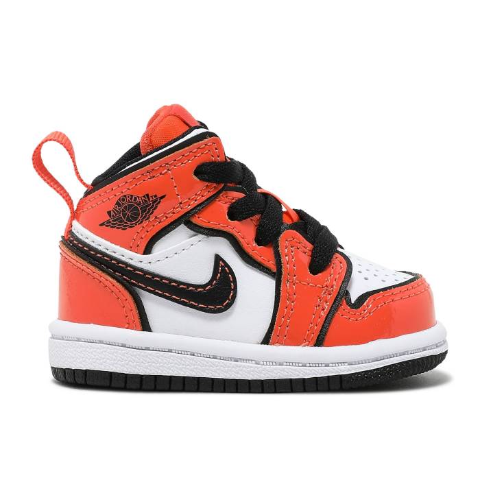 iCL@GAW[_ Air Jordan y Jordan 1 Mid Se Td 'Turf Orange' Infant z xr[
