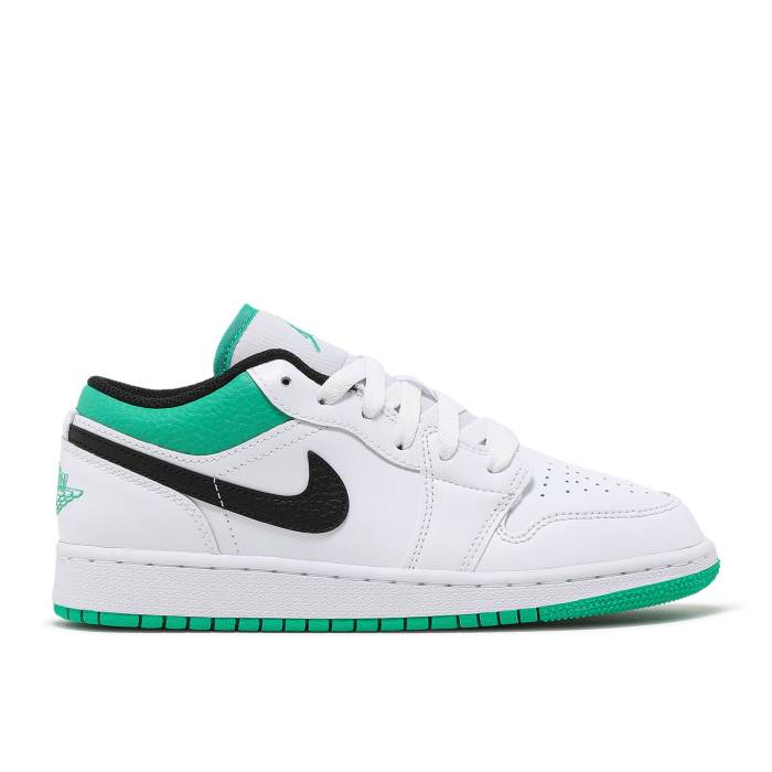 硼 Air Jordan  Jordan 1 Low Gs 'White Lucky Green' Youth  ˥ å