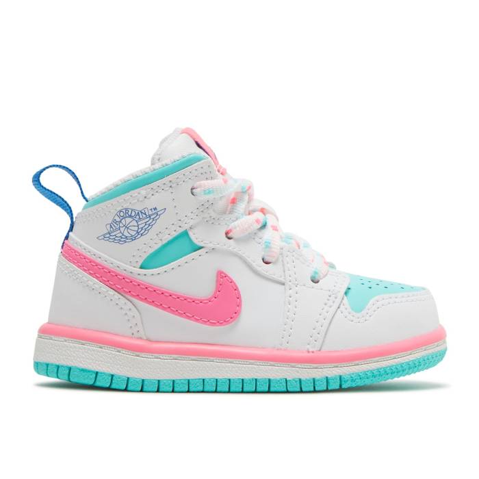 iCL@GAW[_ Air Jordan y Jordan 1 Mid Td 'Digital Pink' Infant z xr[
