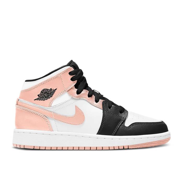 ʥ硼 Air Jordan  Jordan 1 Mid Gs 'Crimson Tint' Youth  ˥ å