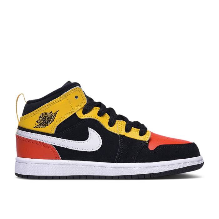 ʥ硼 Air Jordan  Jordan 1 Mid Se Ps 'Amarillo Team Orange' Youth  ˥ å