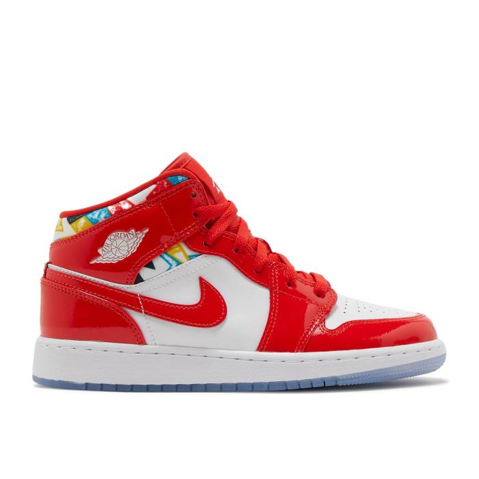 iCL@GAW[_ Air Jordan y Jordan 1 Mid Se Gs 'Barcelona Sweater' Youth z WjA LbY