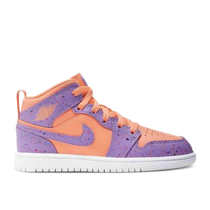 iCL@GAW[_ Air Jordan y Jordan 1 Mid Se Ps 'Atomic Pulse' Youth z WjA LbY