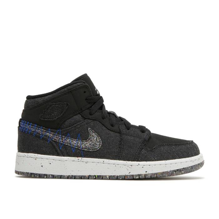 iCL@GAW[_ Air Jordan y Jordan 1 Mid Se Gs 'Crater' Youth z WjA LbY