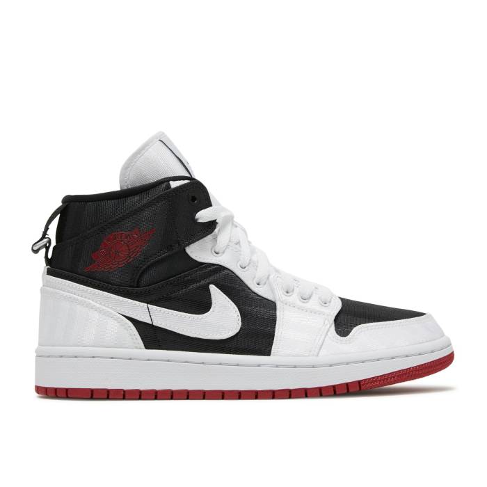 iCL@GAW[_ Air Jordan y Wmns Jordan 1 Mid Se Utility 'White Black Gym Red' Women z fB[X