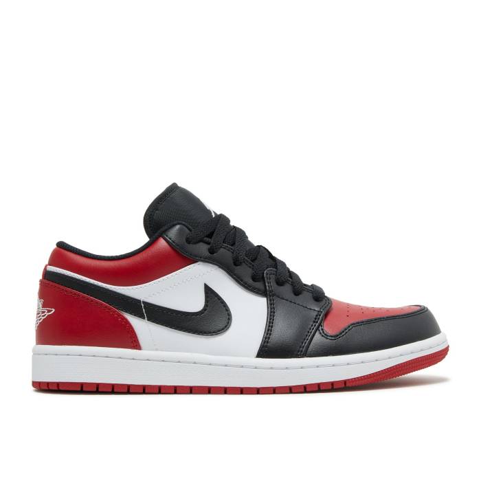 iCL@GAW[_ Air Jordan y Jordan 1 Low 'Bred Toe' Men z Y