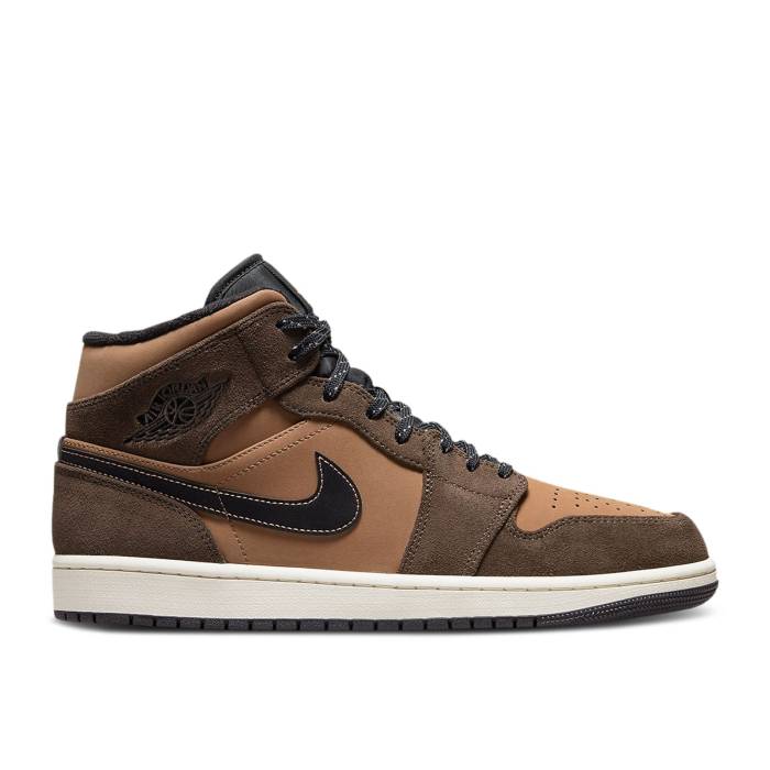 iCL@GAW[_ Air Jordan y Jordan 1 Mid Se 'Dark Chocolate' Men z Y
