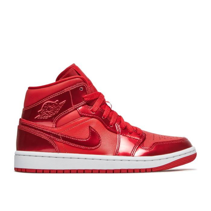 iCL@GAW[_ Air Jordan y Wmns Jordan 1 Mid Se 'University Red Pomegranate' Women z fB[X