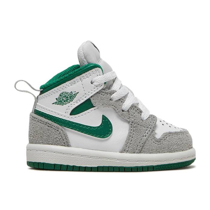 iCL@GAW[_ Air Jordan y Jordan 1 Mid Se Td 'Grey Pine Green' Infant z xr[