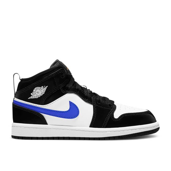 ʥ硼 Air Jordan  Jordan 1 Mid Ps 'Black Racer Blue' Youth  ˥ å