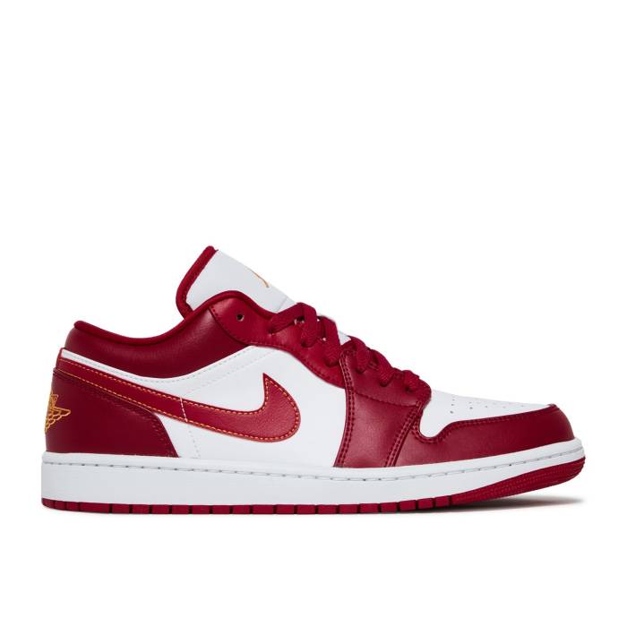 iCL@GAW[_ Air Jordan y Jordan 1 Low 'Cardinal Red' Men z Y