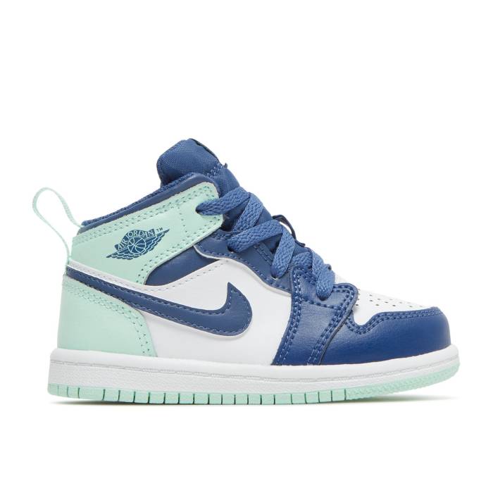 iCL@GAW[_ Air Jordan y 1 Mid Td 'Blue Mint' Infant z xr[