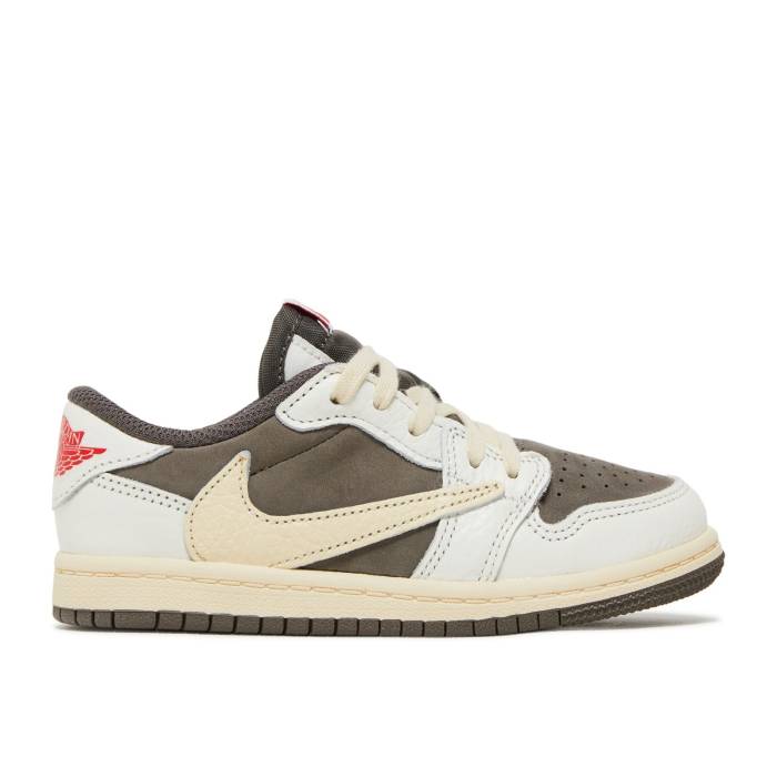 iCL@GAW[_ Air Jordan y Travis Scott X Jordan 1 Low Og Td 'Reverse Mocha' Infant z xr[