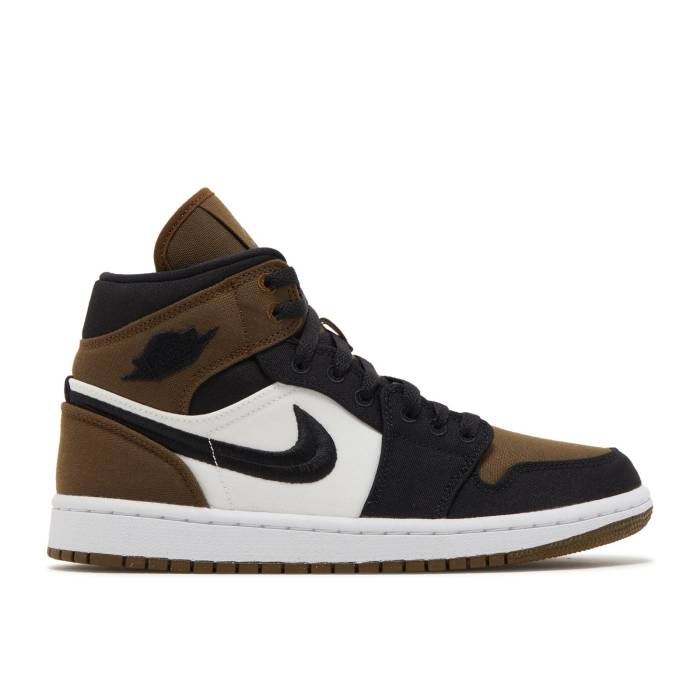 iCL@GAW[_ Air Jordan y Wmns Jordan 1 Mid Se 'Olive Toe' Women z fB[X