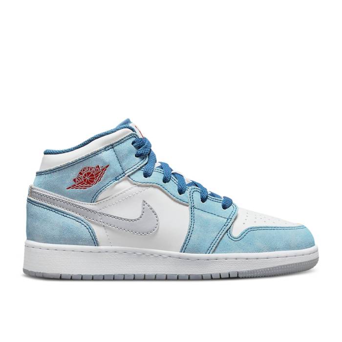 ʥ硼 Air Jordan  Jordan 1 Mid Se Gs 'French Blue' Youth  ˥ å