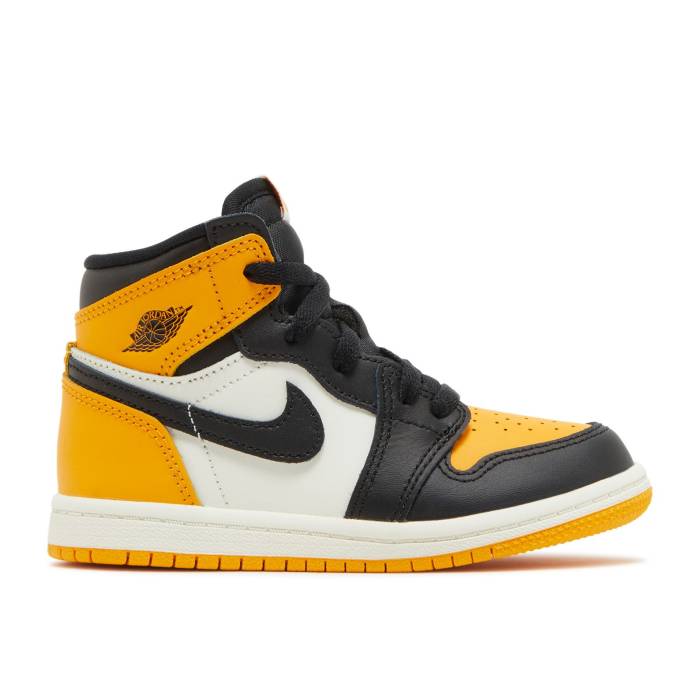 iCL@GAW[_ Air Jordan y Jordan 1 Retro High Og Td 'Yellow Toe' Infant z xr[