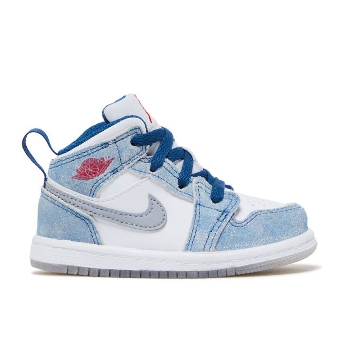 iCL@GAW[_ Air Jordan y Jordan 1 Mid Se Td 'French Blue' Infant z xr[