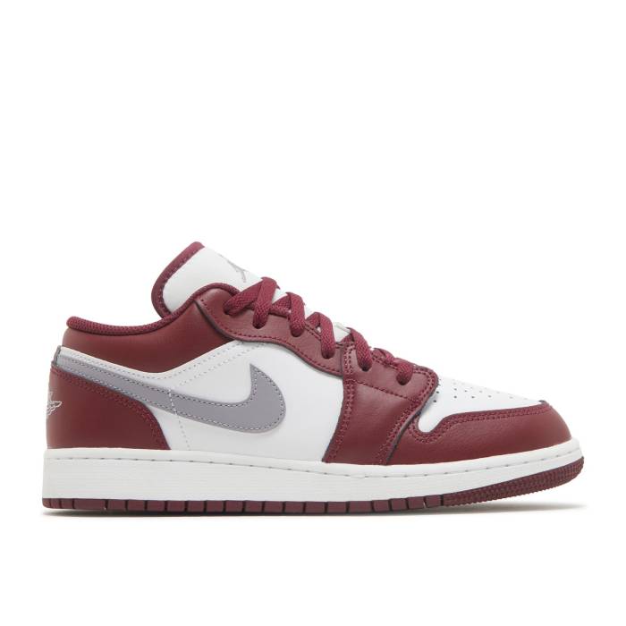 iCL@GAW[_ Air Jordan y Jordan 1 Low Gs 'Cherrywood Red' Youth z WjA LbY