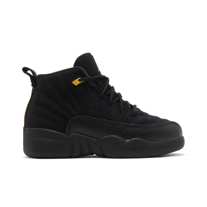 iCL@GAW[_ Air Jordan y Jordan 12 Retro Ps 'Black Taxi' Youth z WjA LbY