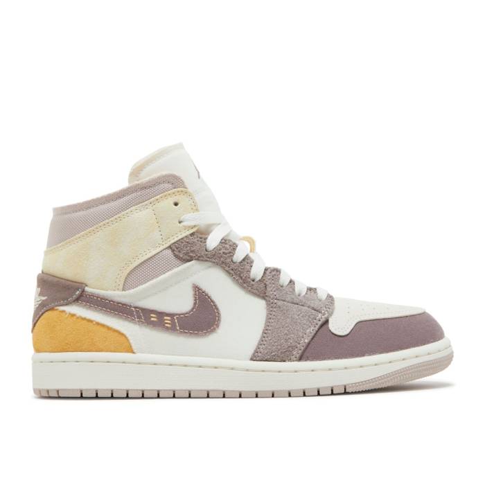 iCL@GAW[_ Air Jordan y Jordan 1 Mid Se Craft 'Inside Out - Taupe Haze' Men z Y