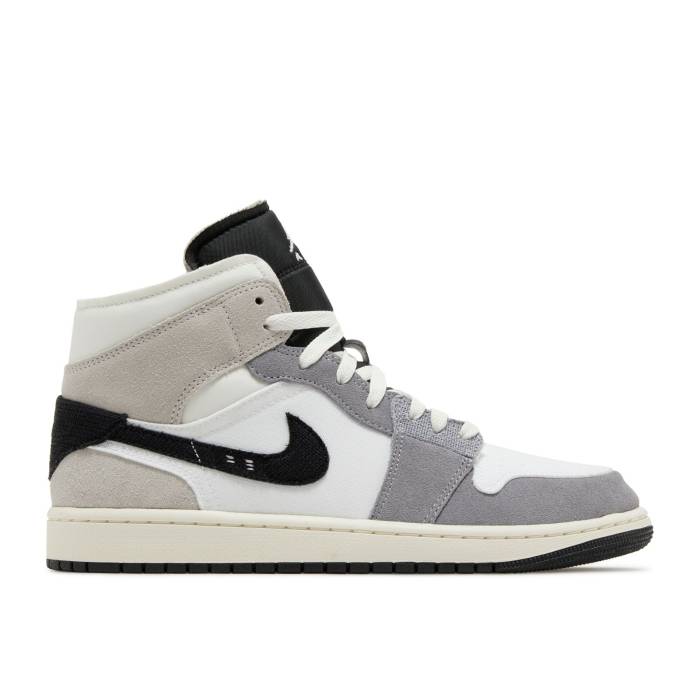 iCL@GAW[_ Air Jordan y Jordan 1 Mid Se Craft 'Inside Out - Cement Grey' Men z Y