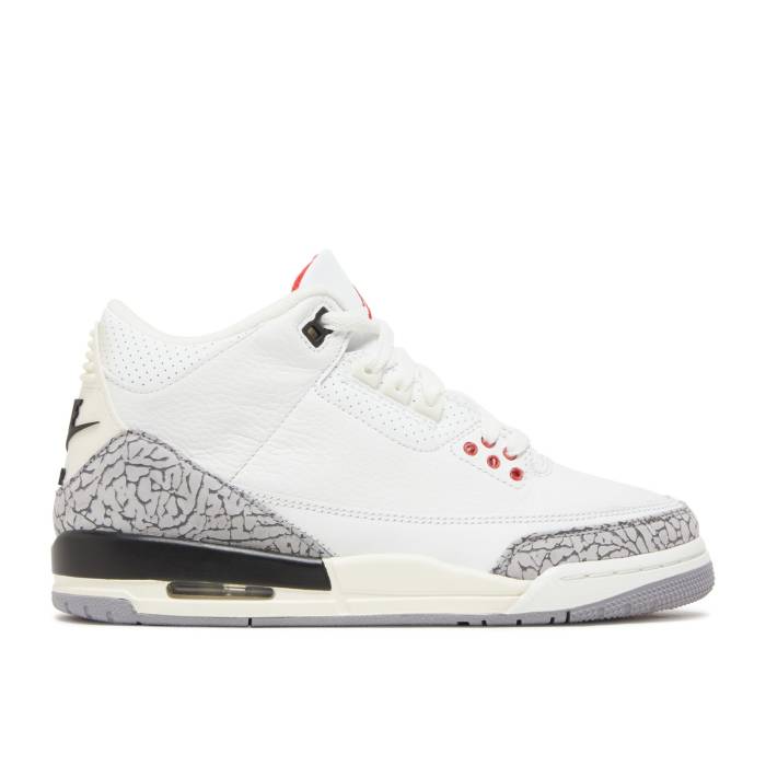 ʥ硼 Air Jordan  Jordan 3 Retro Gs 'White Cement Reimagined' Youth  ˥ å