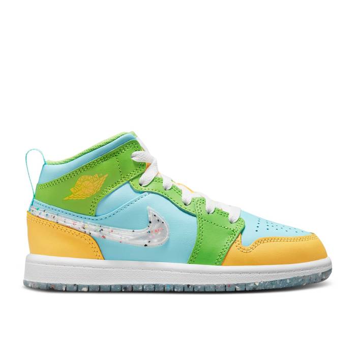 iCL@GAW[_ Air Jordan y Jordan 1 Mid Se Ps 'Recycled Grind' Youth z WjA LbY