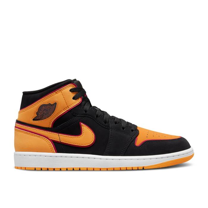 iCL@GAW[_ Air Jordan y Jordan 1 Mid Se 'Vivid Orange' Men z Y