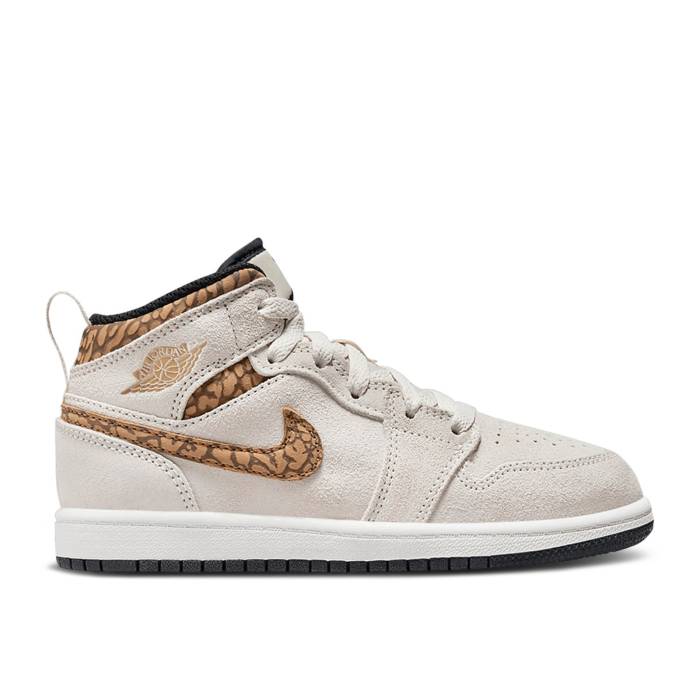 ʥ硼 Air Jordan  Jordan 1 Mid Se Ps 'Brown Elephant' Youth  ˥ å