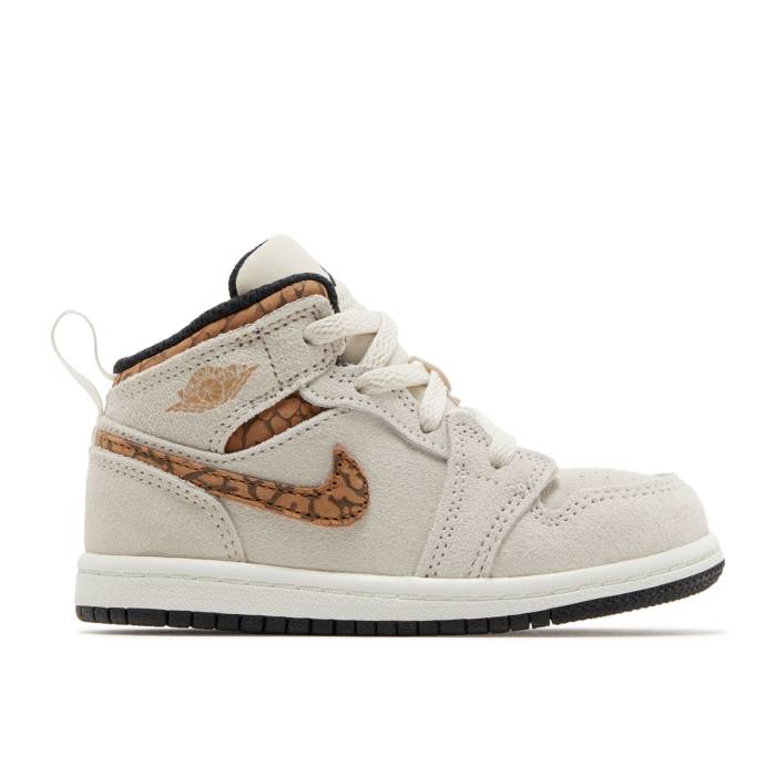 iCL@GAW[_ Air Jordan y Jordan 1 Mid Se Td 'Brown Elephant' Infant z xr[