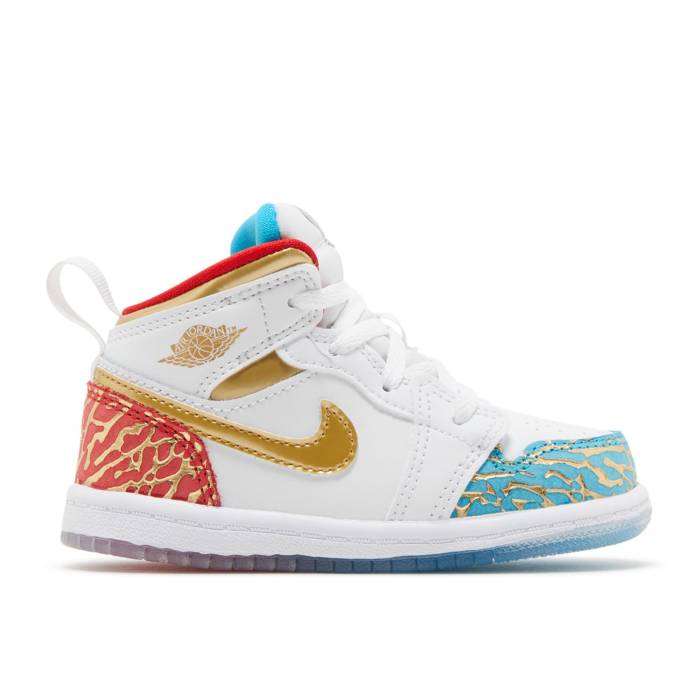 iCL@GAW[_ Air Jordan y Jordan 1 Mid Td 'Nc To Chi' Infant z xr[