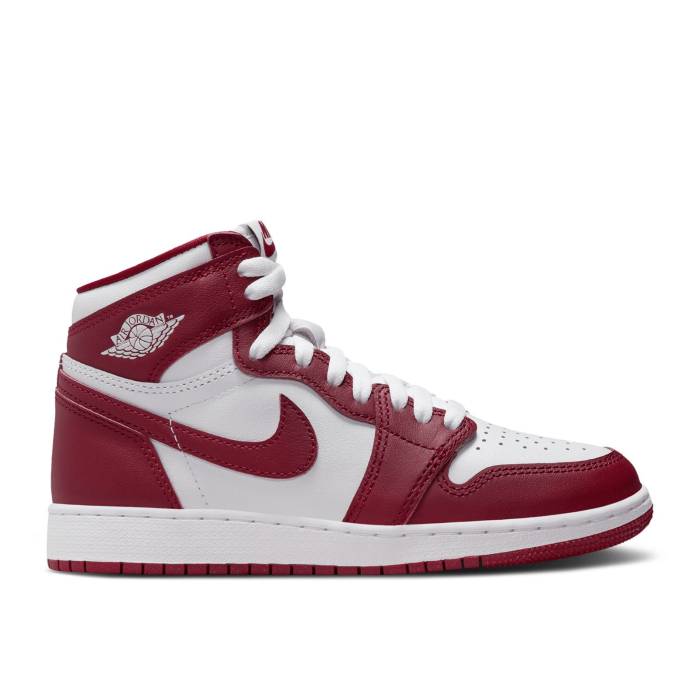 iCL@GAW[_ Air Jordan y Jordan 1 Retro High Og Gs 'Artisanal Red' Youth z WjA LbY