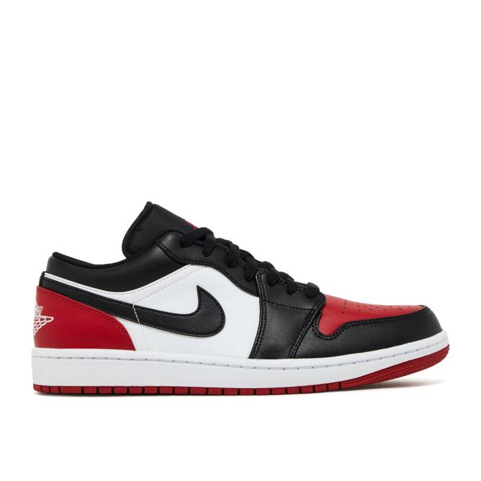 iCL@GAW[_ Air Jordan y Jordan 1 Low 'Bred Toe 2.0' Men z Y