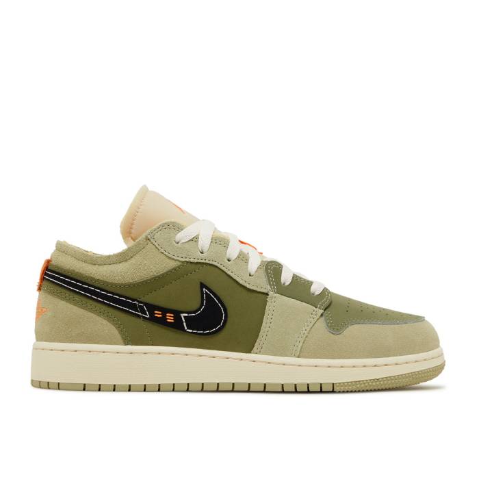 ʥ硼 Air Jordan  Jordan 1 Low Se Craft Gs 'Sky J Light Olive' Youth  ˥ å