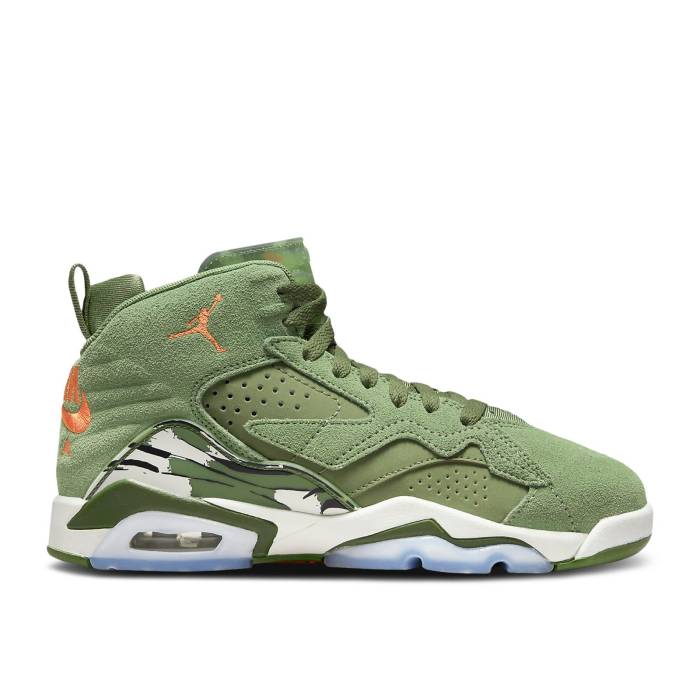 iCL@GAW[_ Air Jordan y Jordan Mvp Gs 'Sky J Light Olive' Youth z WjA LbY