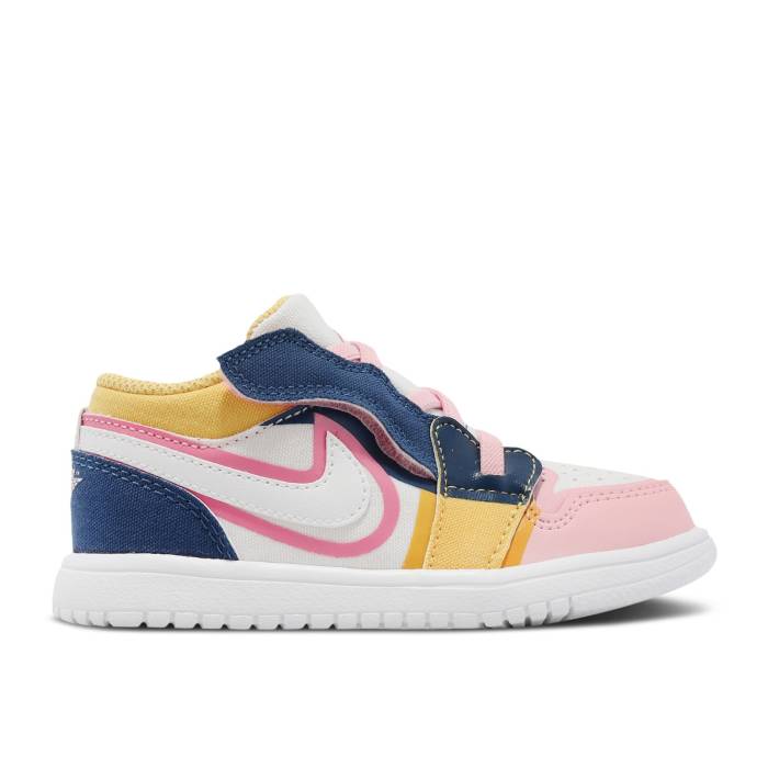 iCL@GAW[_ Air Jordan y Jordan 1 Low Alt Se Td 'Multi-Color Canvas' Infant z xr[