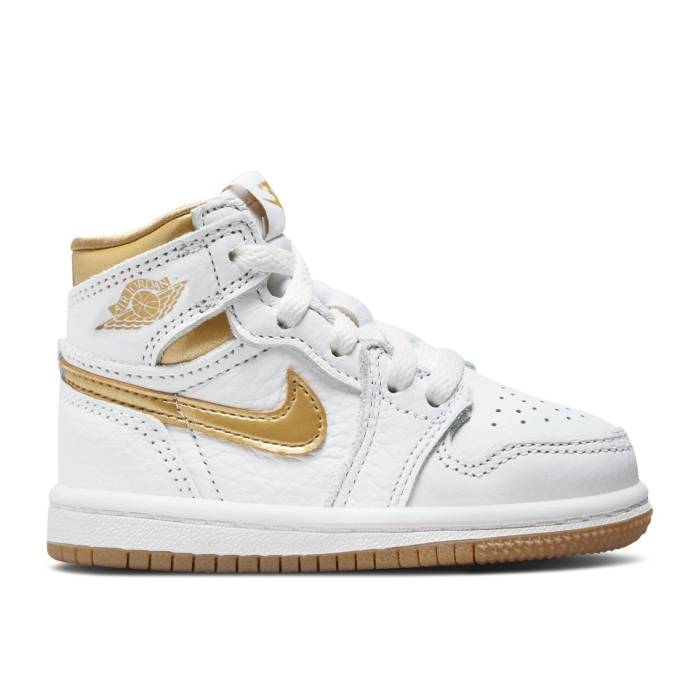 iCL@GAW[_ Air Jordan y Jordan 1 Retro High Og Td 'Metallic Gold' Infant z xr[