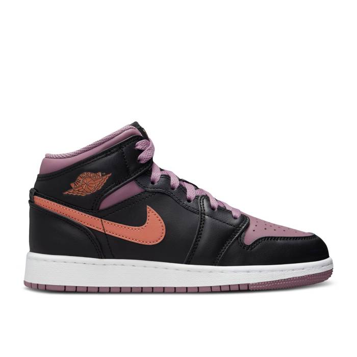 ʥ硼 Air Jordan  Jordan 1 Mid Se Gs 'Black Sky J Mauve' Youth  ˥ å