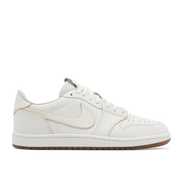 iCL@GAW[_ Air Jordan y Jordan 1 Retro Low '85 Og 'Wings - Summit White' Men z Y