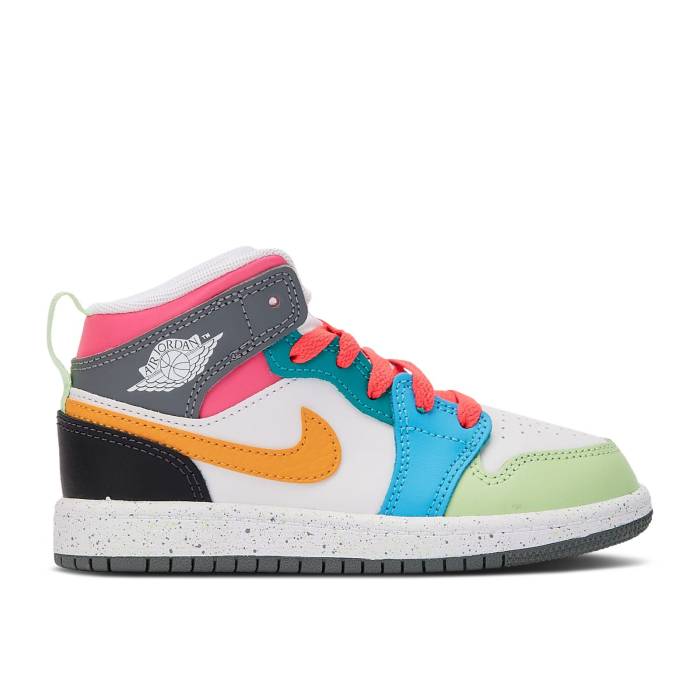 ʥ硼 Air Jordan  Jordan 1 Mid Se Ps 'Multi-Color' Youth  ˥ å