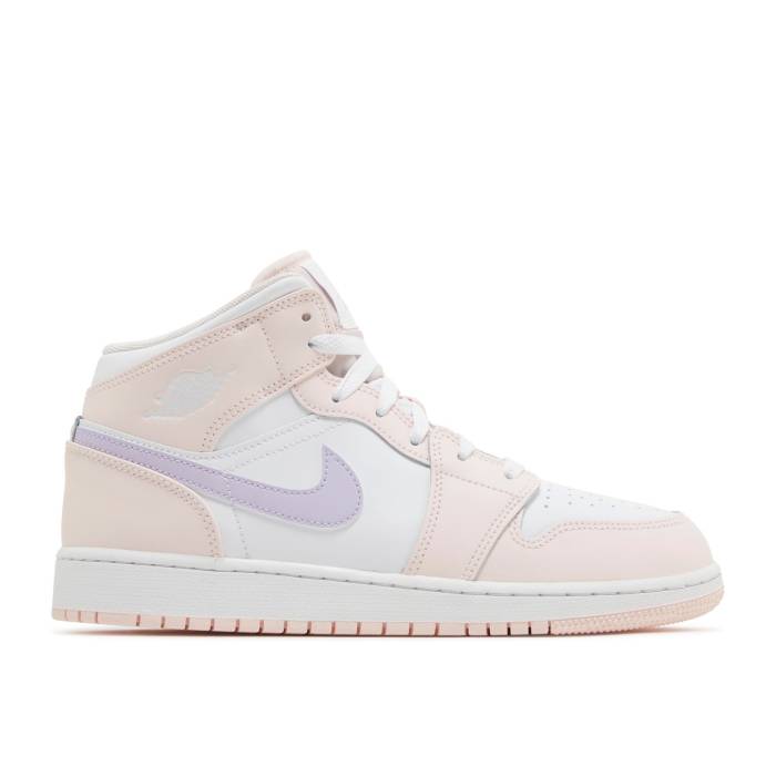 ʥ硼 Air Jordan  Jordan 1 Mid Gs 'Pink Wash' Youth  ˥ å