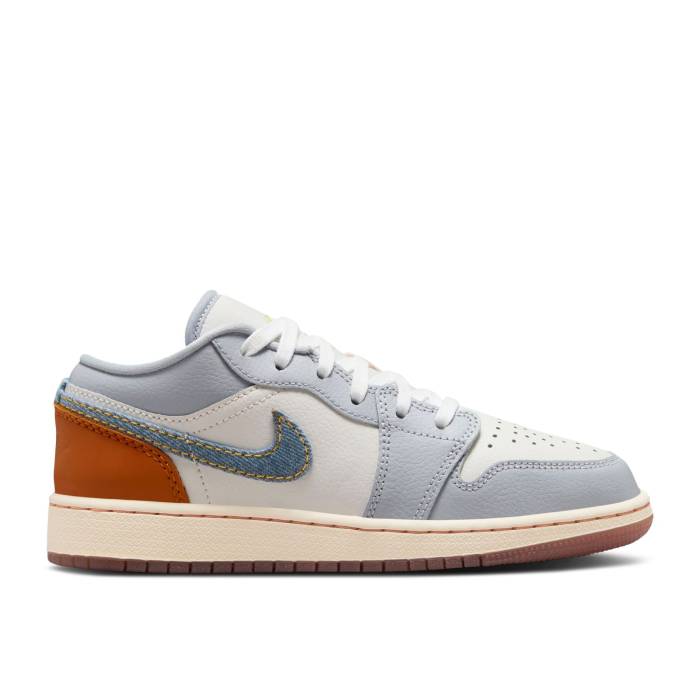 iCL@GAW[_ Air Jordan y Jordan 1 Low Se Gs 'Sashiko' Youth z WjA LbY
