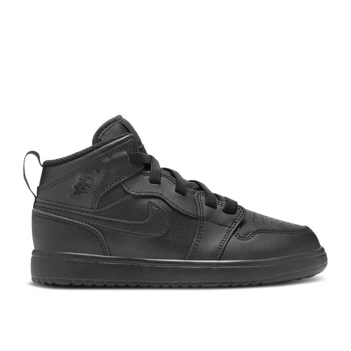 ʥ硼 Air Jordan  Jordan 1 Mid Alt Ps 'Triple Black' Youth  ˥ å