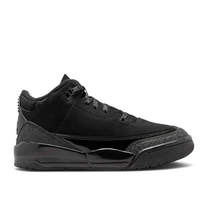 Air Jordan 3 Retro Black Cat キッズ Air Jordan 3 'Black Cat' Kids – 380 Fashion