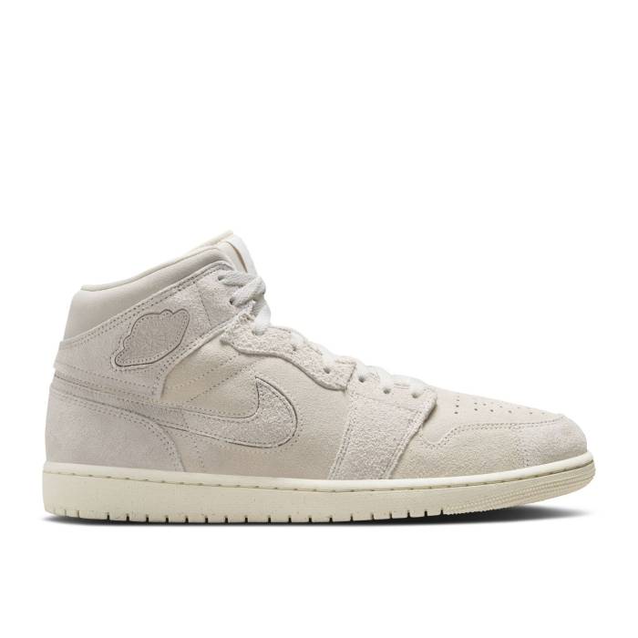 iCL@GAW[_ Air Jordan y Jordan 1 Mid Se Craft 'Pale Ivory' Men z Y