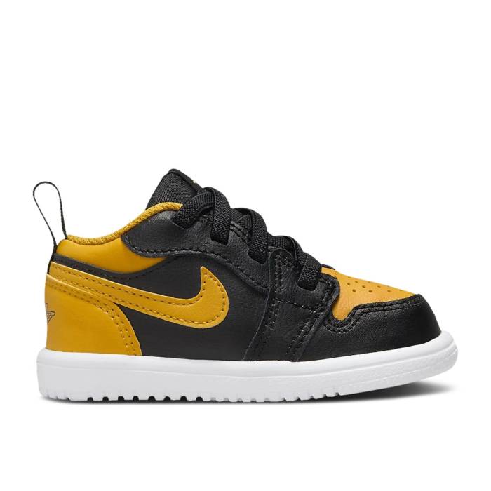 iCL@GAW[_ Air Jordan y Jordan 1 Low Alt Td 'Black Yellow Ochre' Infant z xr[