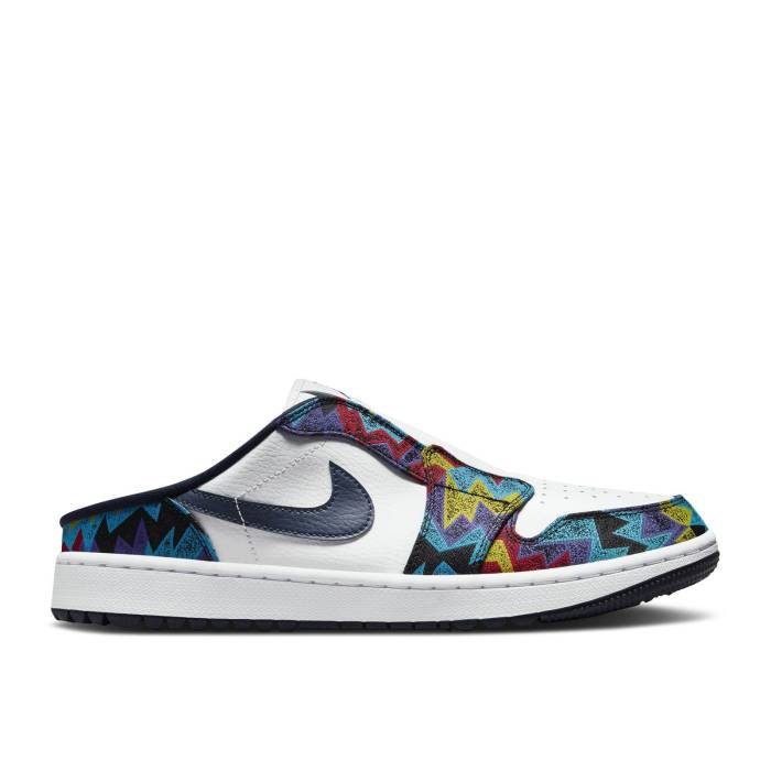 iCL@GAW[_ Air Jordan y Jordan 1 Mule Golf 'Nothing But Net' Men z Y