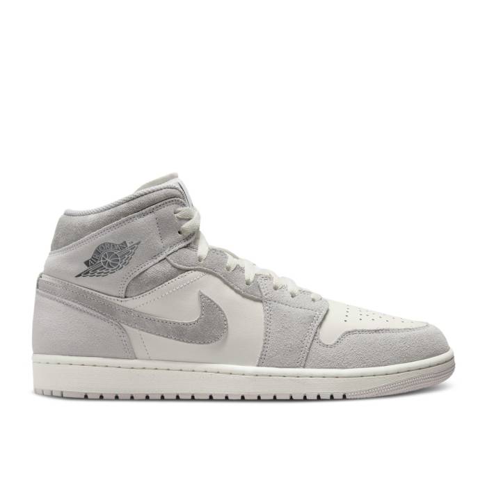 iCL@GAW[_ Air Jordan y Jordan 1 Mid Se 'Neutral Grey Sail' Men z Y