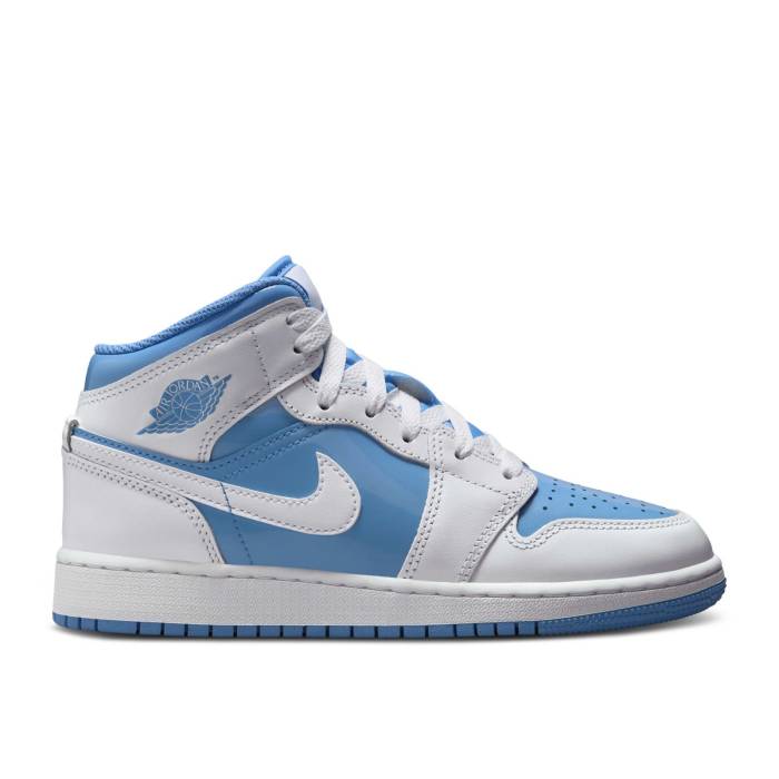 iCL@GAW[_ Air Jordan y Jordan 1 Mid Gs 'Legend Blue' Youth z WjA LbY